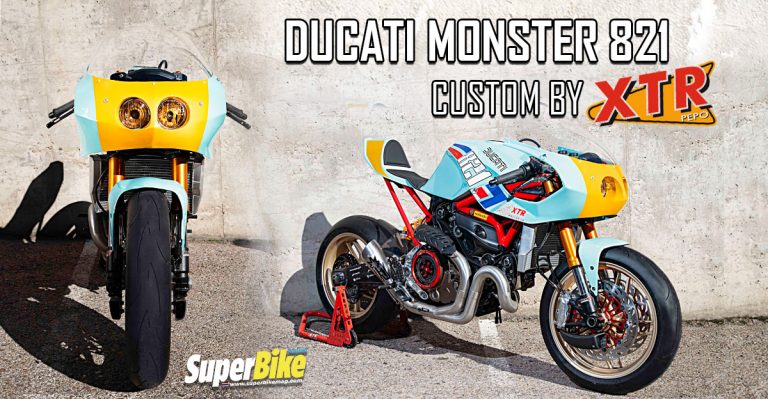 จับ Monster 821 คัสตอมเป็น Cafe Racer โดยสำนัก XTR PEPO